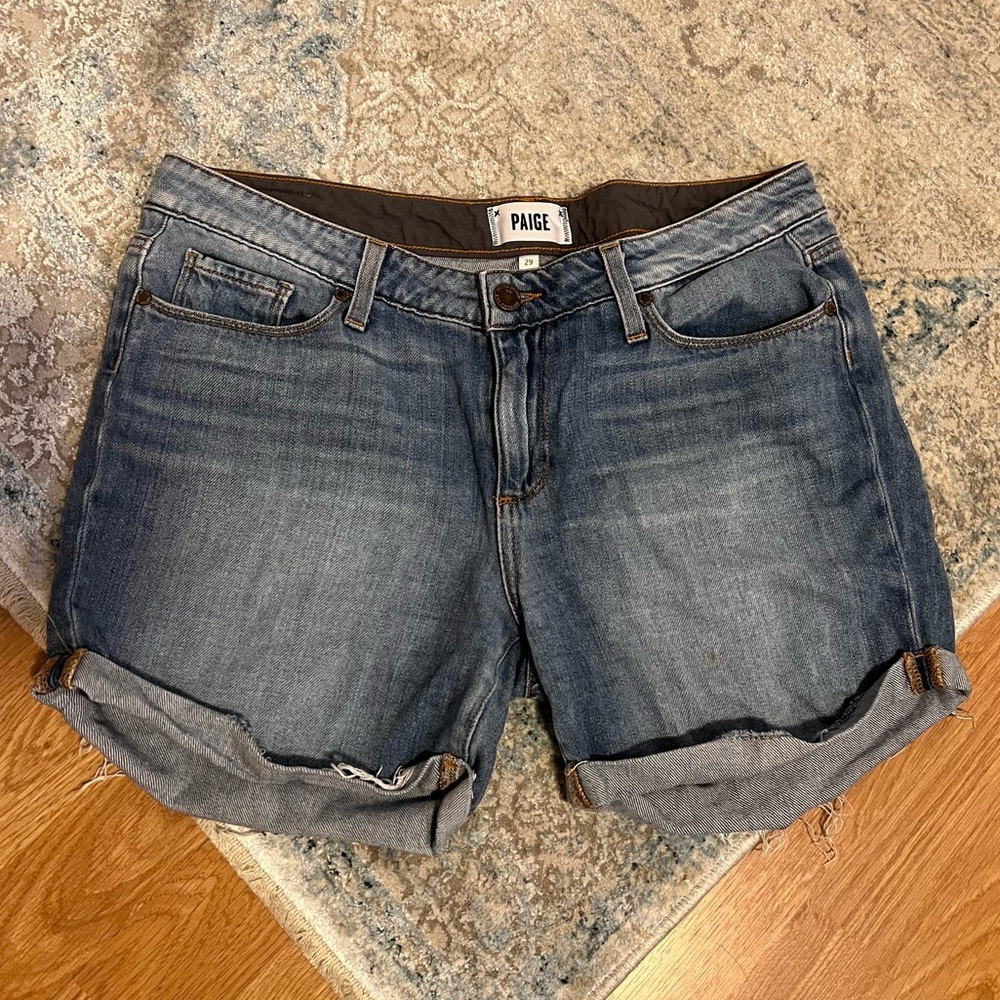 PAIGE ~ “Grant Short” Denim ~ 29” w/ 4” inseam